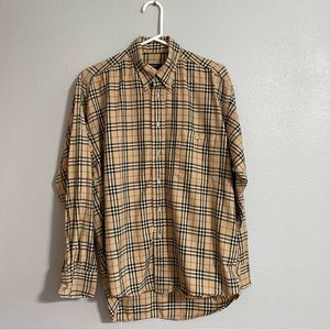 Burberry Mens Button-down Size M